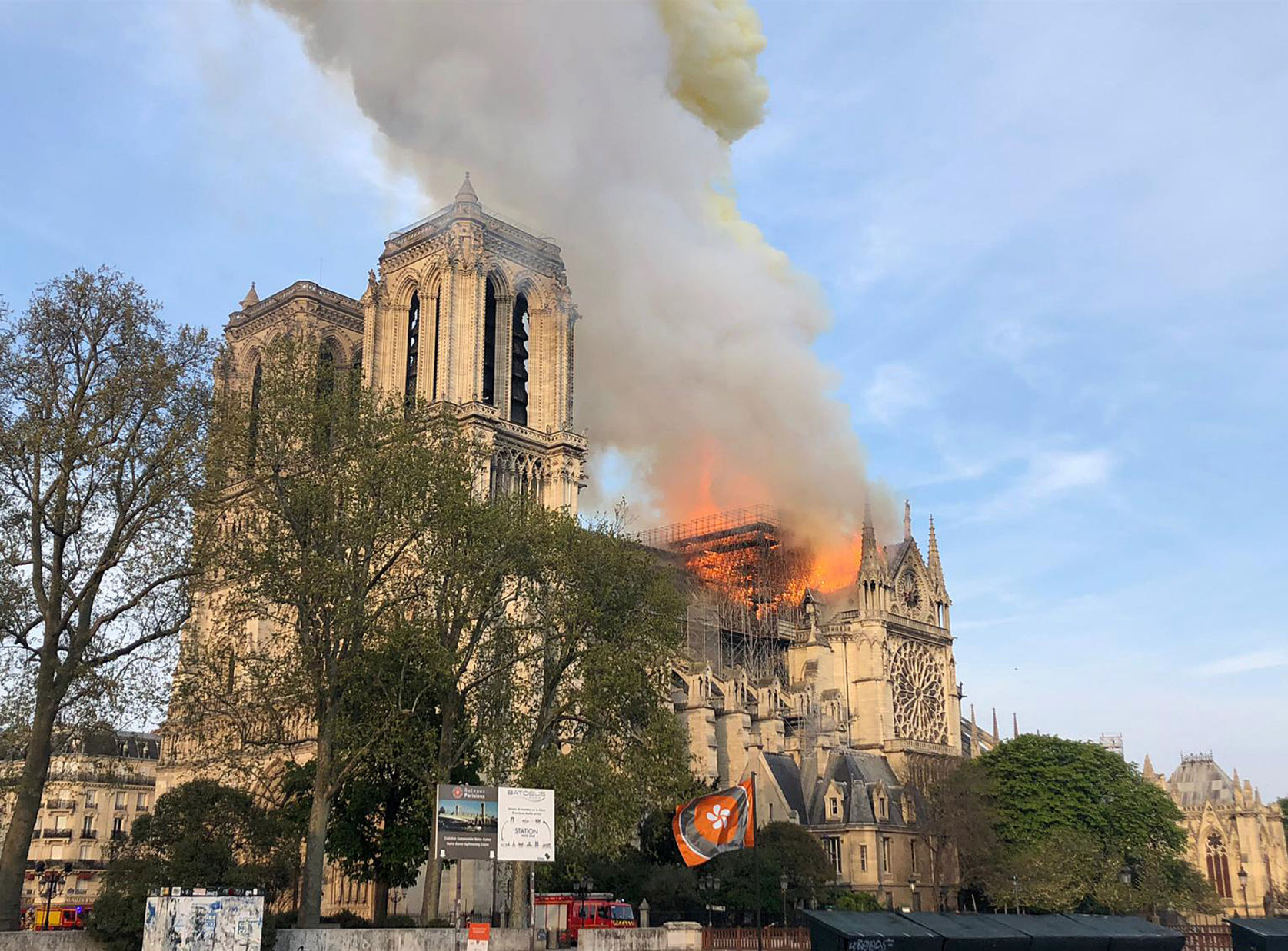 France Notre Dame Fire